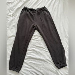 Aerie Dark Grey Jogger Sweatpants